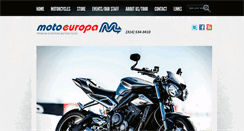 Desktop Screenshot of motoeuropastl.com